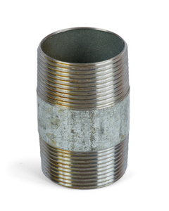 Barrel nippel galv 1 1/2"x70